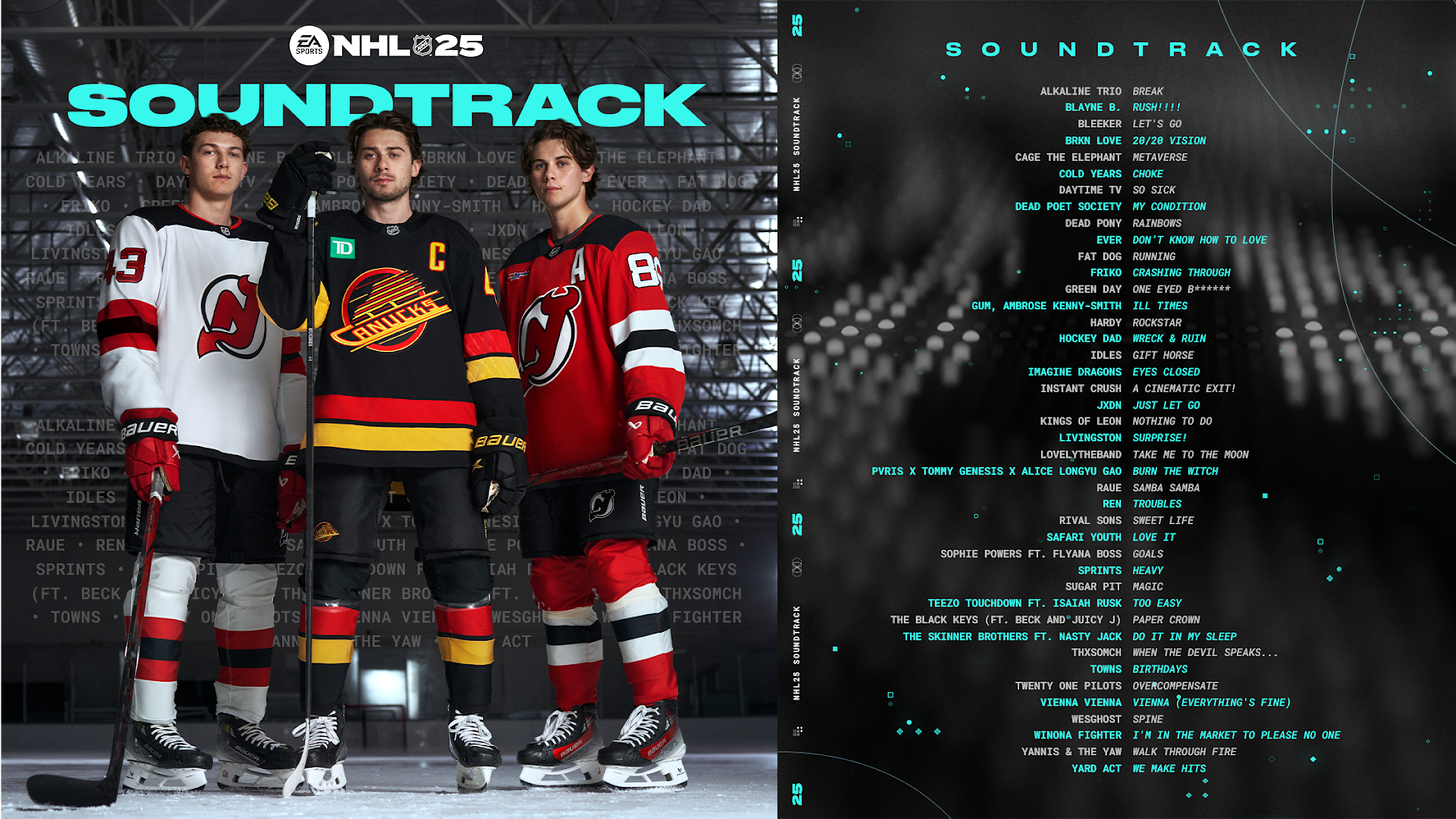 soundtrack NHL 25